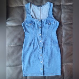 Haute Monde Denim Dress